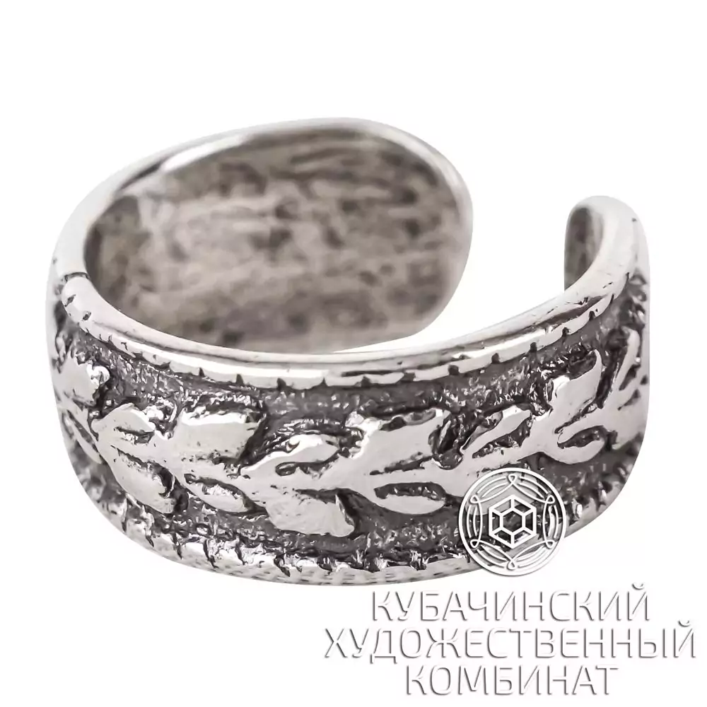 Кольцо серебряное 925 пробы