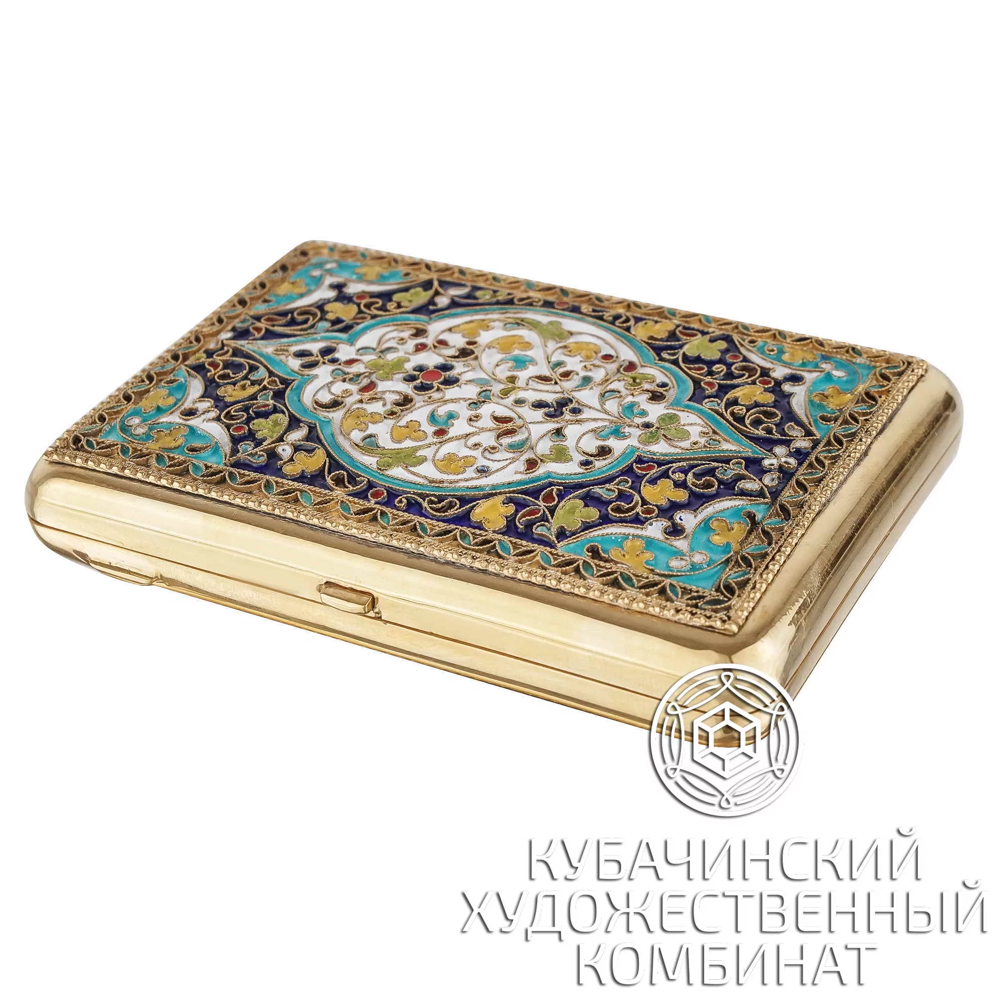 Портсигар из серебра