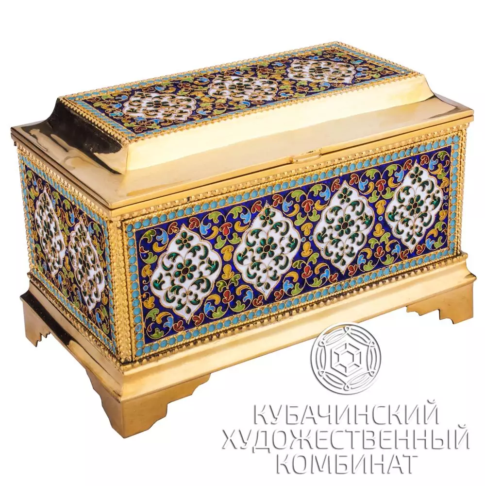 Шкатулка из серебра