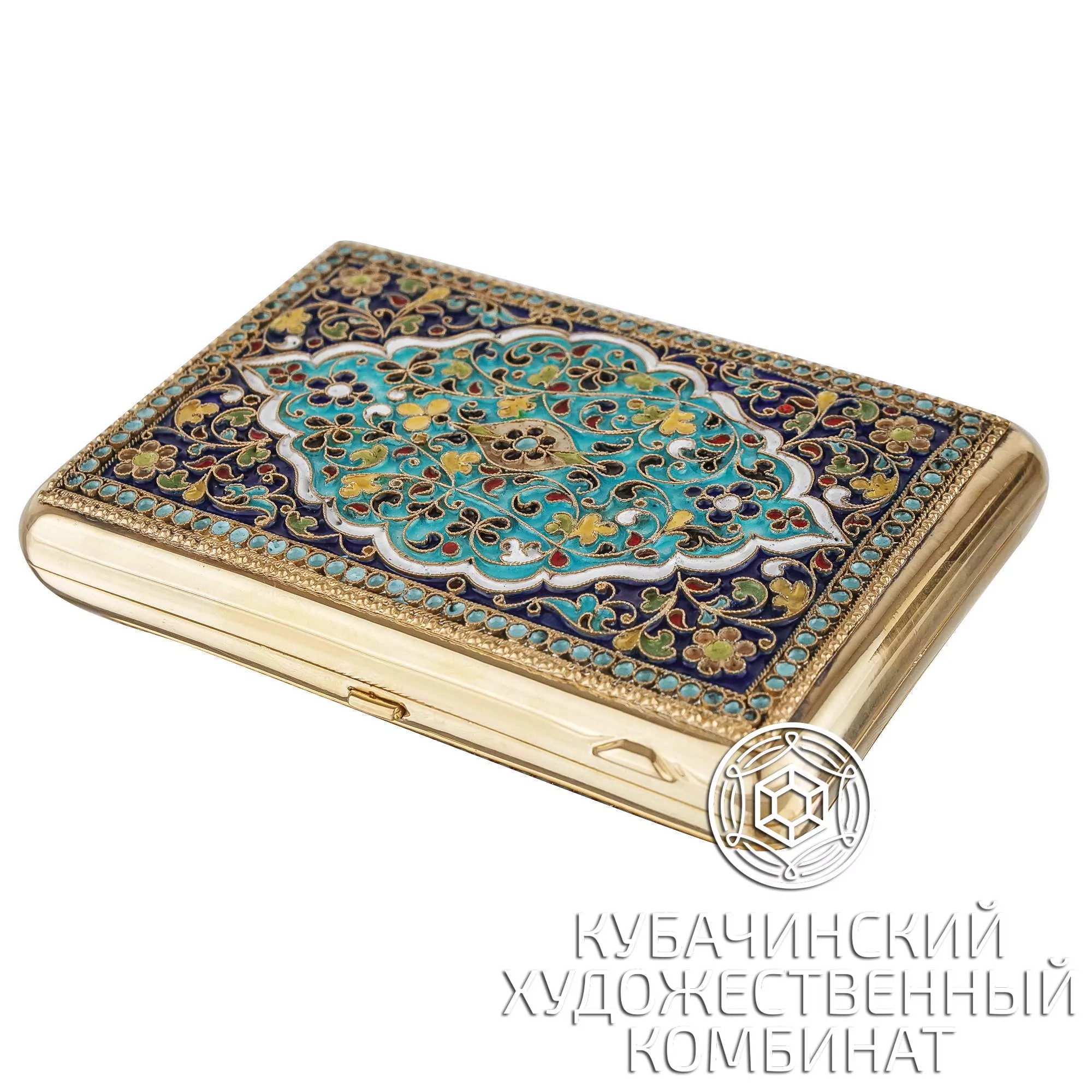 Портсигар из серебра
