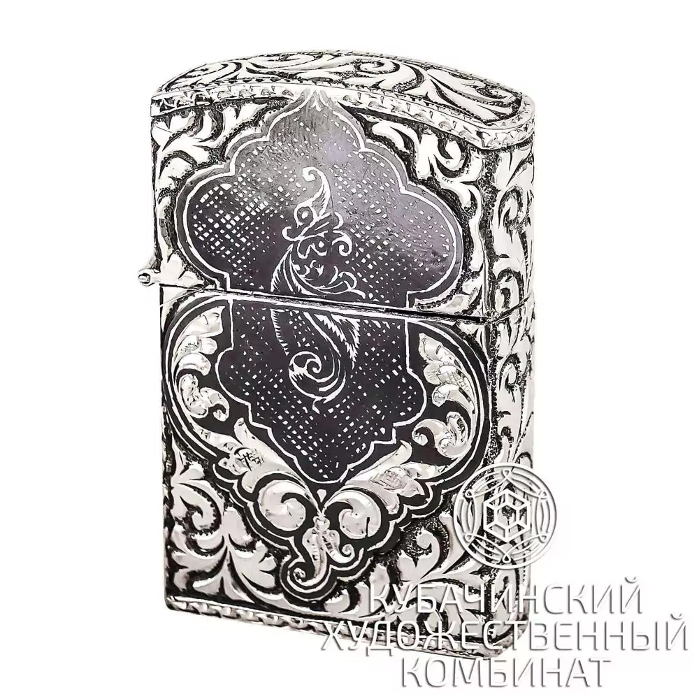 Зажигалка из серебра