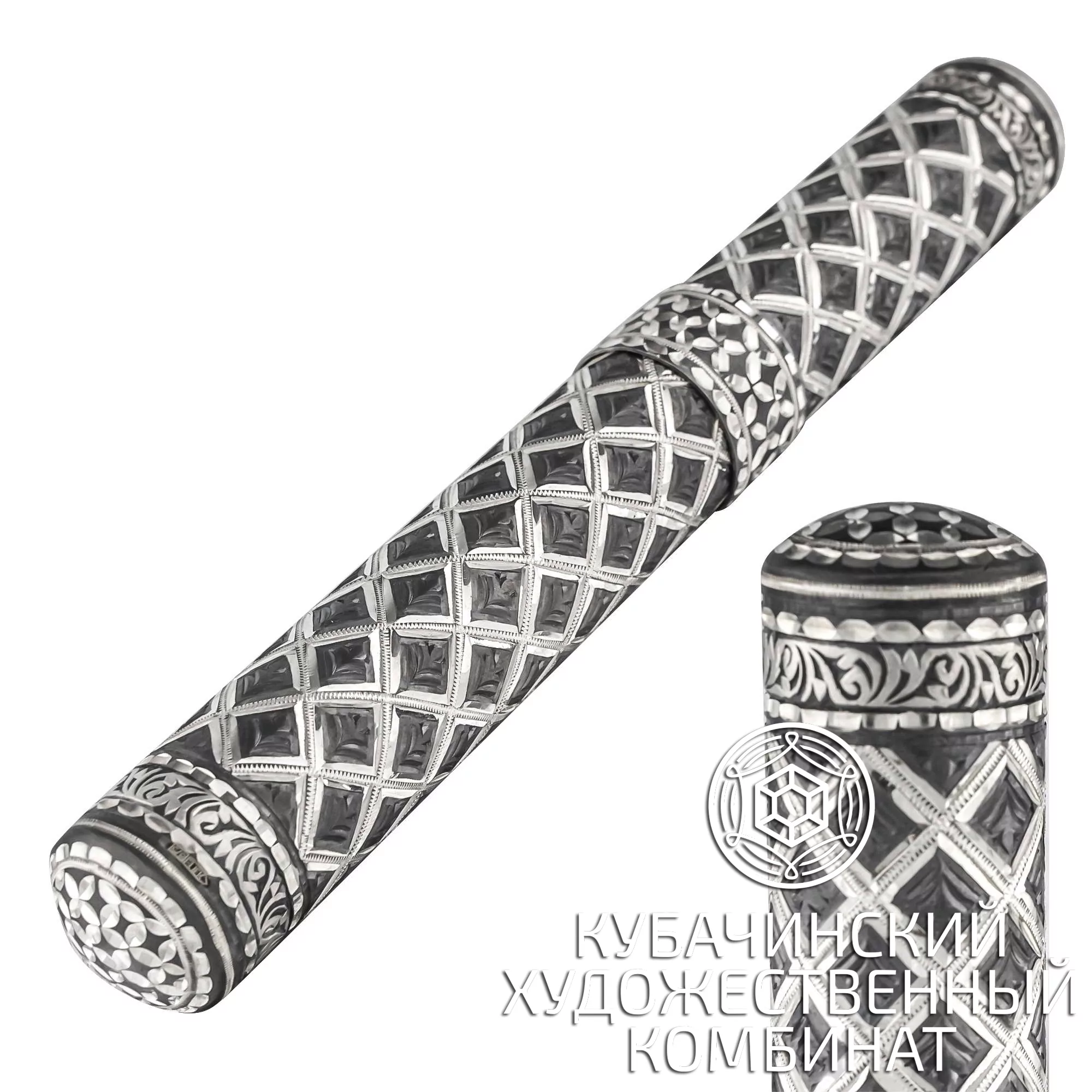 Сигарница из серебра
