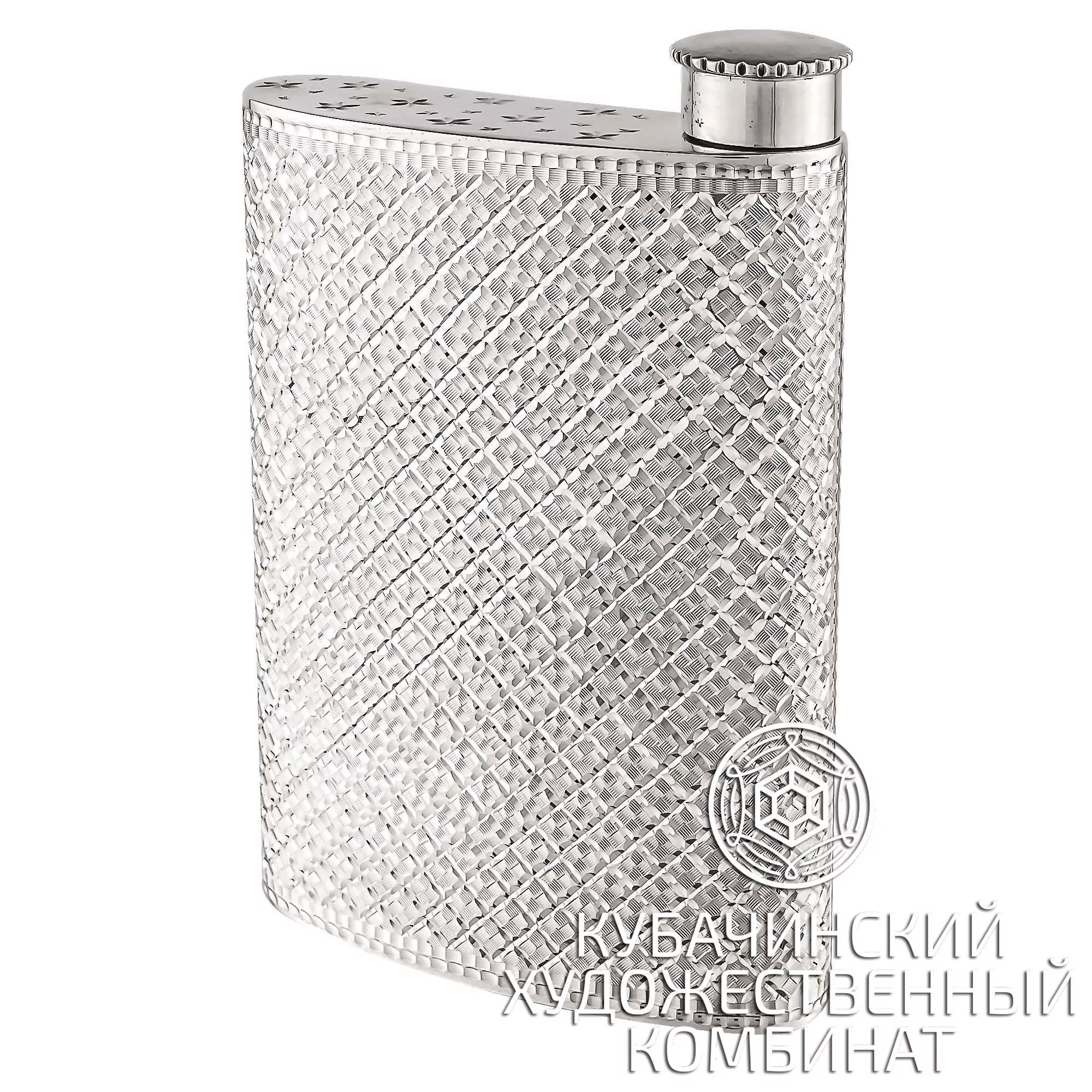 Фляга из серебра на 200 мл