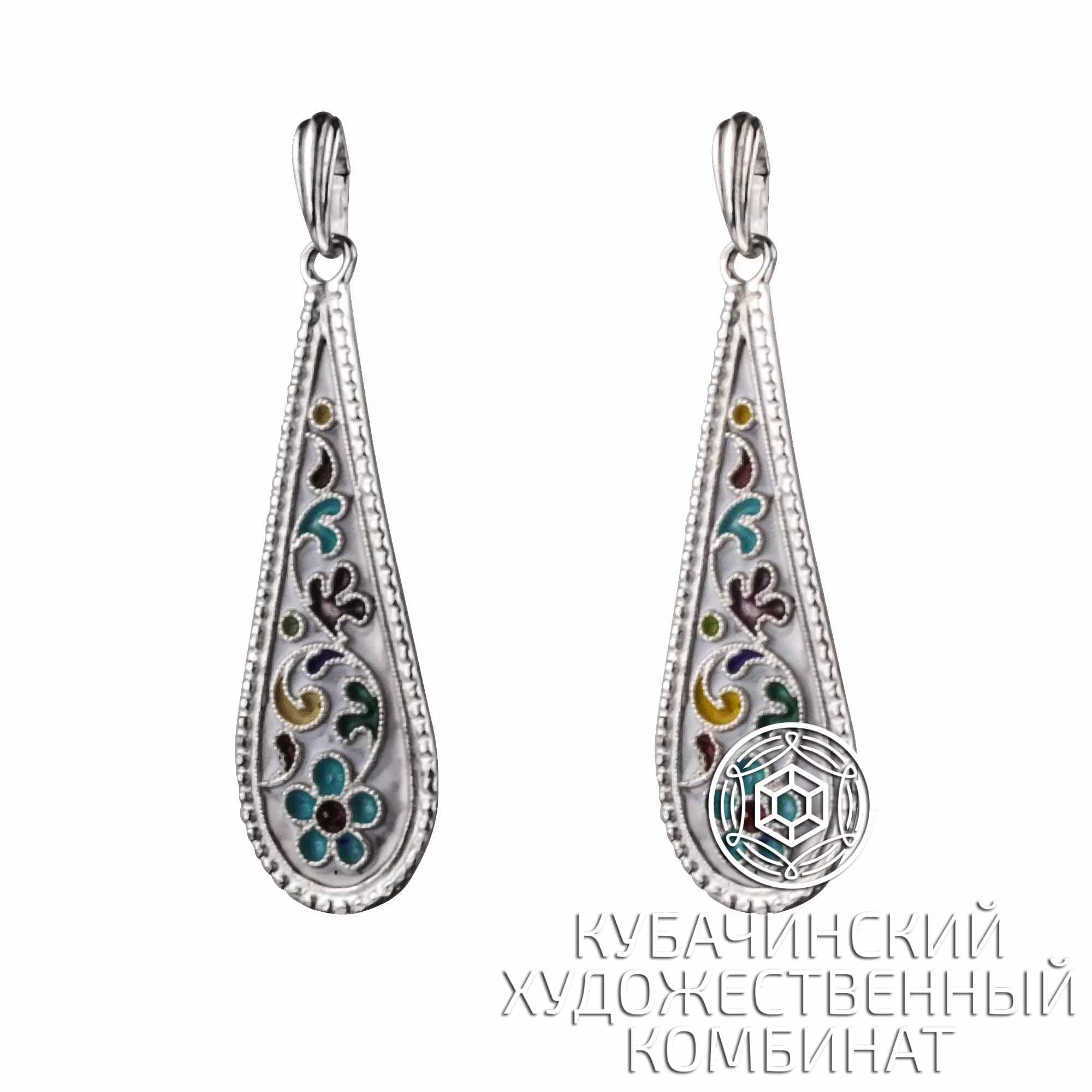 Кулон серебряный 925 пробы