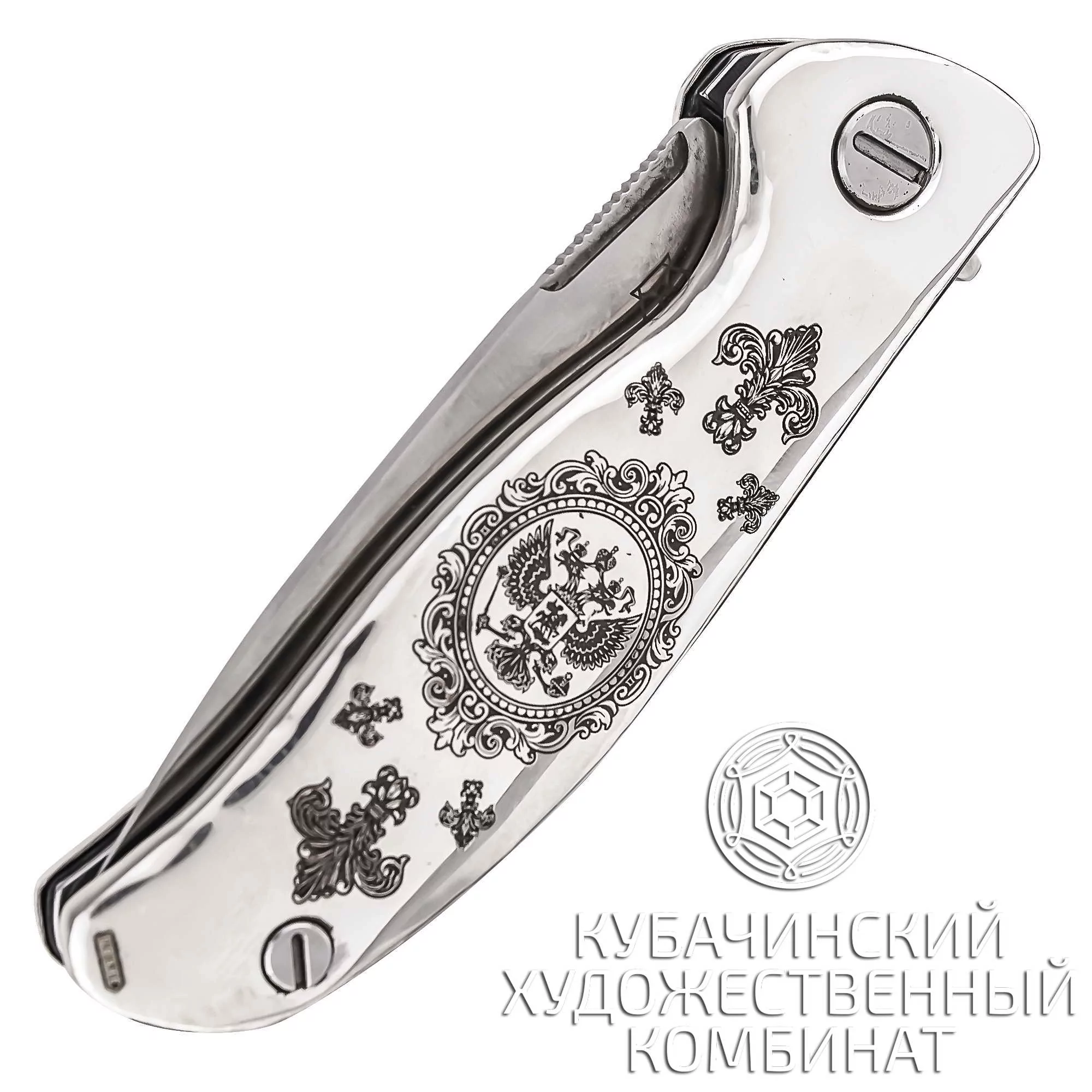 Нож из серебра