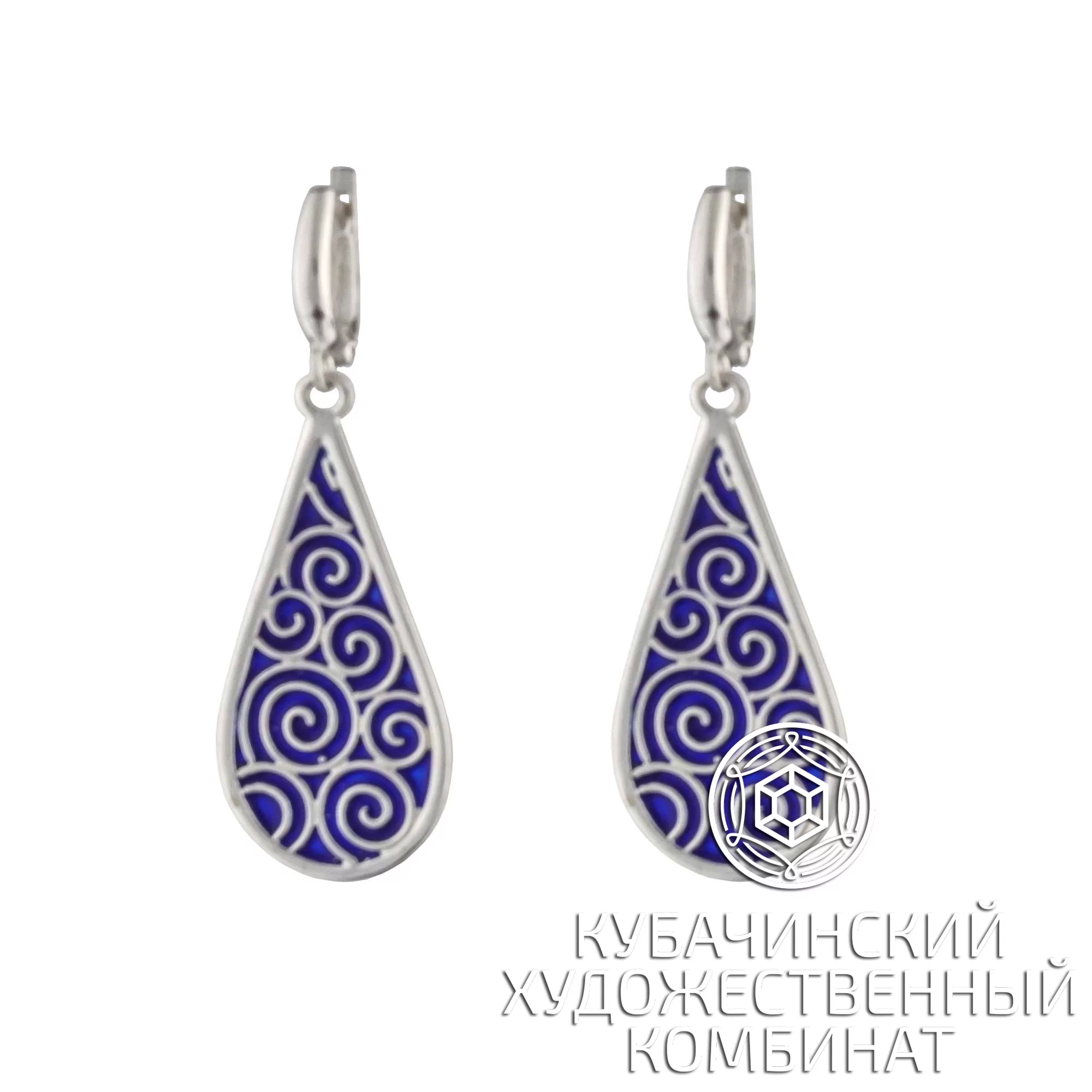 Серьги из серебра 925 пробы
