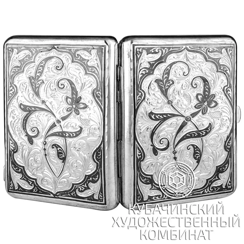 Портсигар "Цветочек"