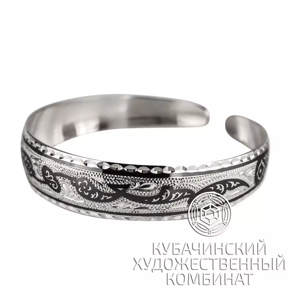 Браслет серебряный