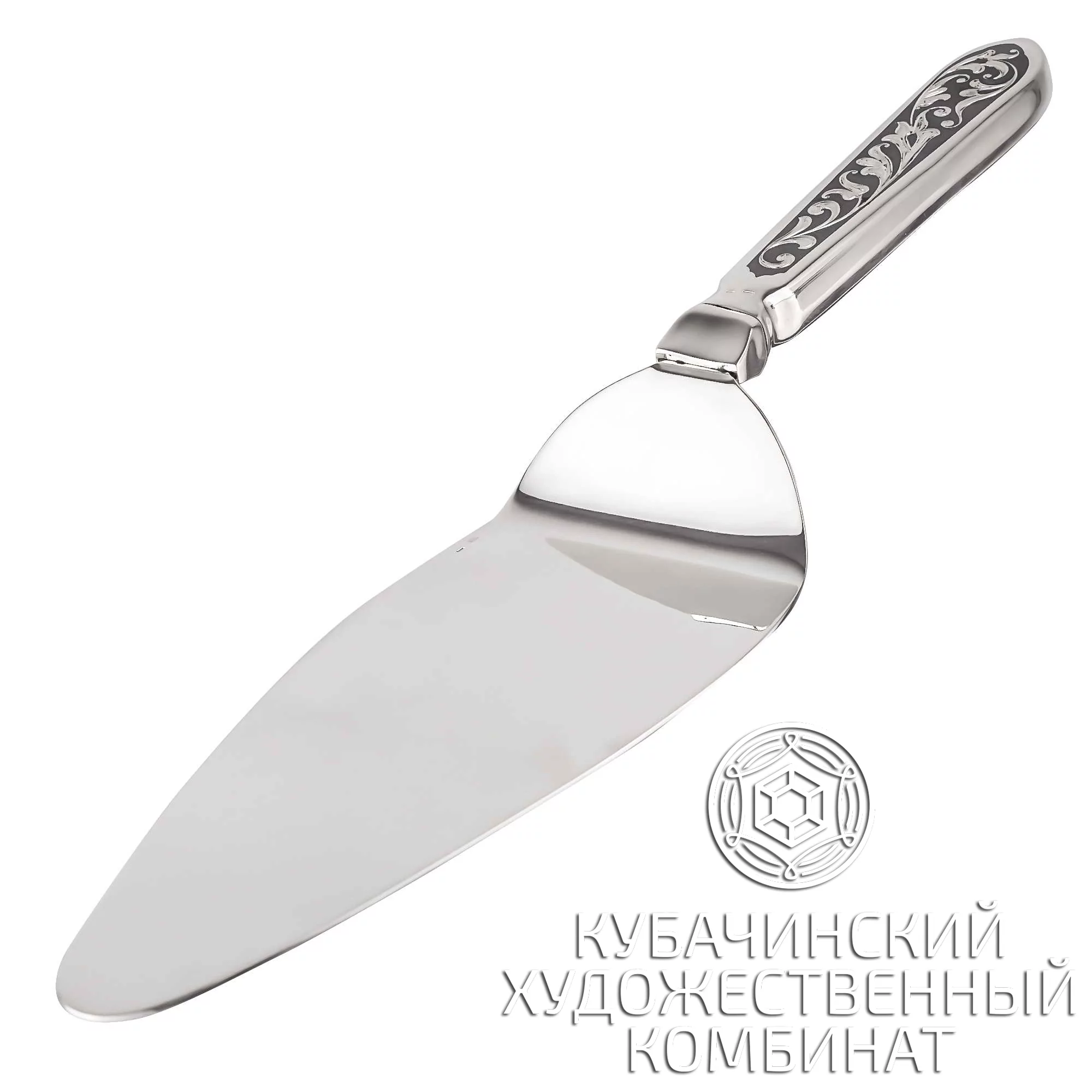 Лопатка для торта из серебра 925 пробы