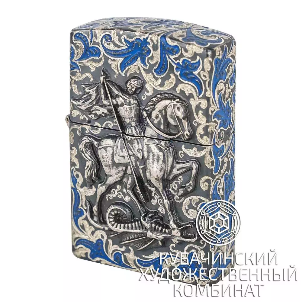 Зажигалка из серебра