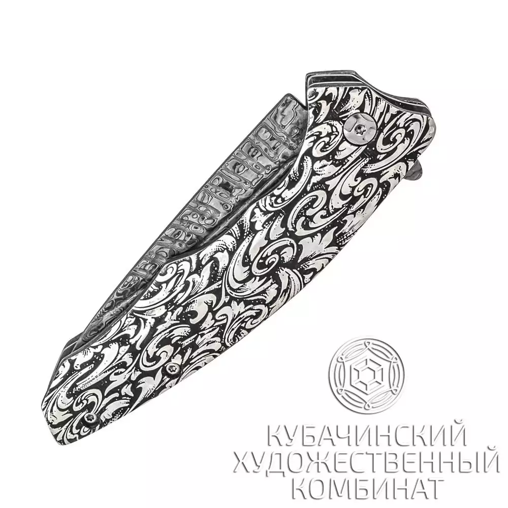 Нож из серебра