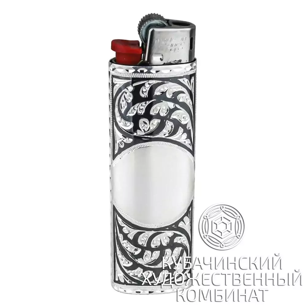 Зажигалка из серебра