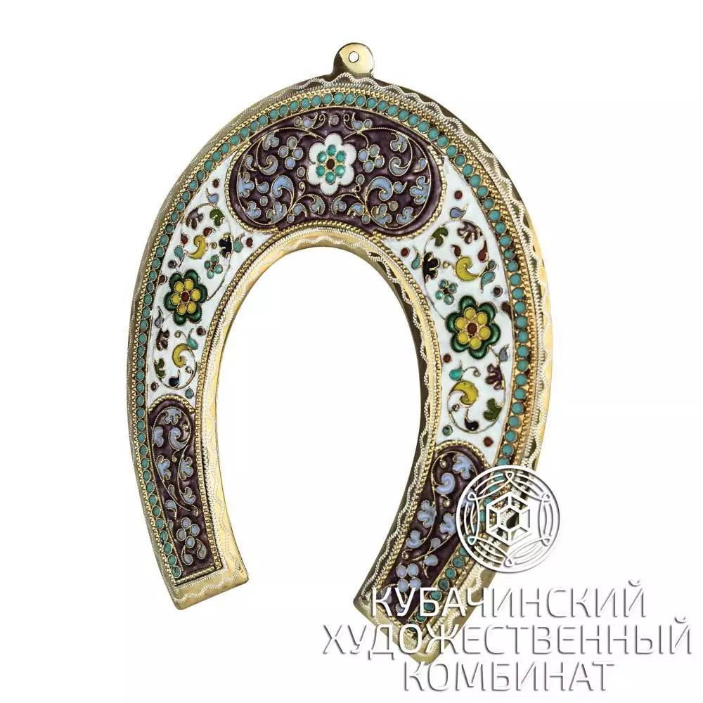Подкова из серебра