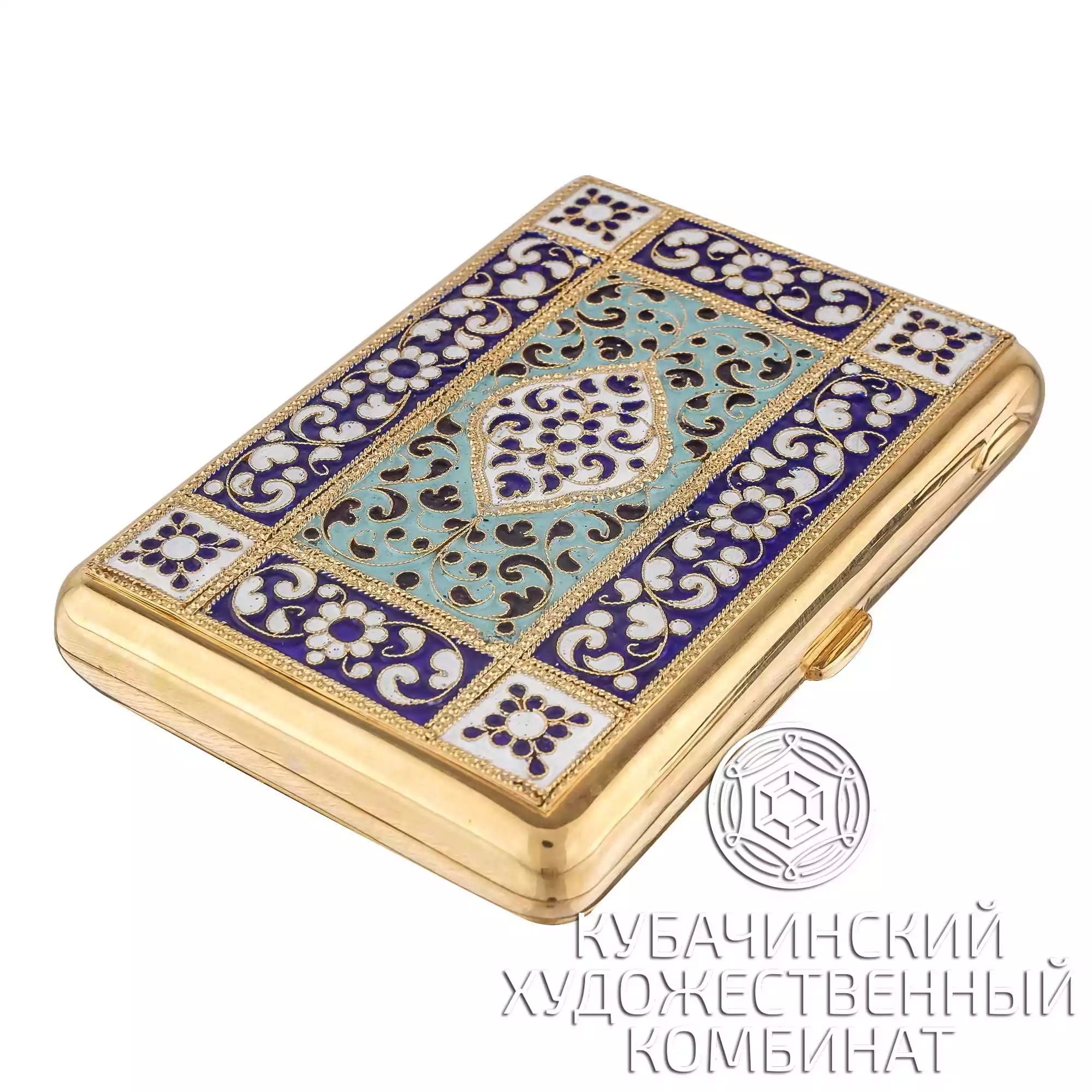 Портсигар из серебра