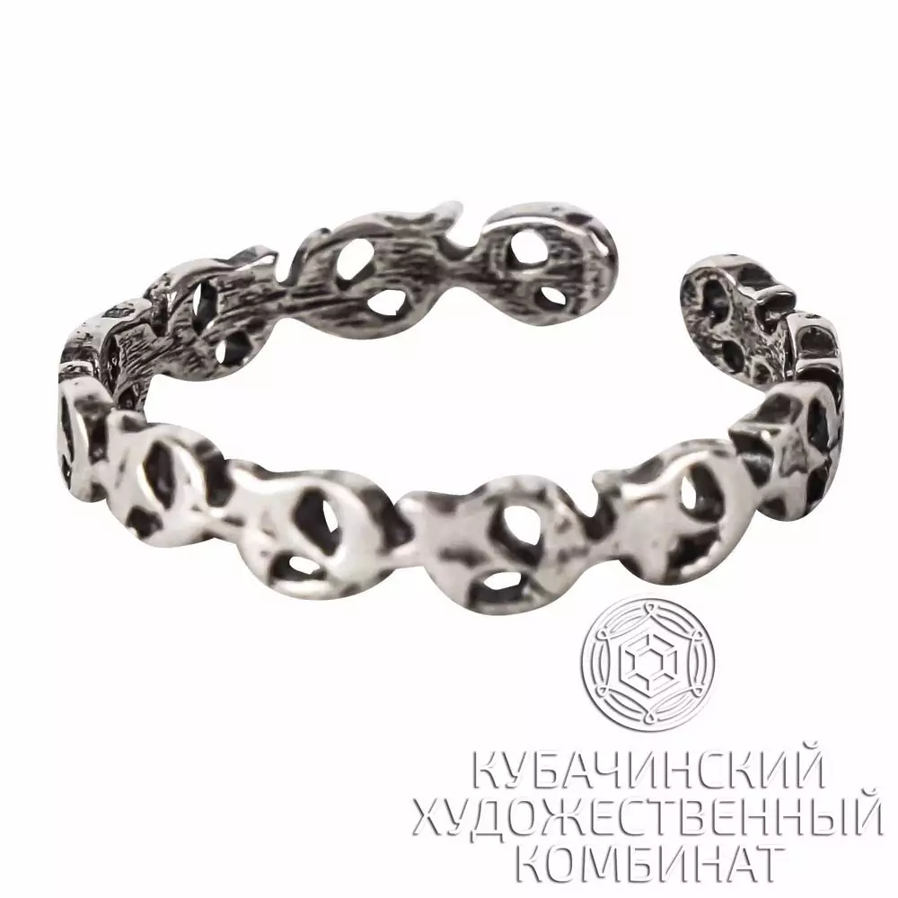 Кольцо серебряное 925 пробы
