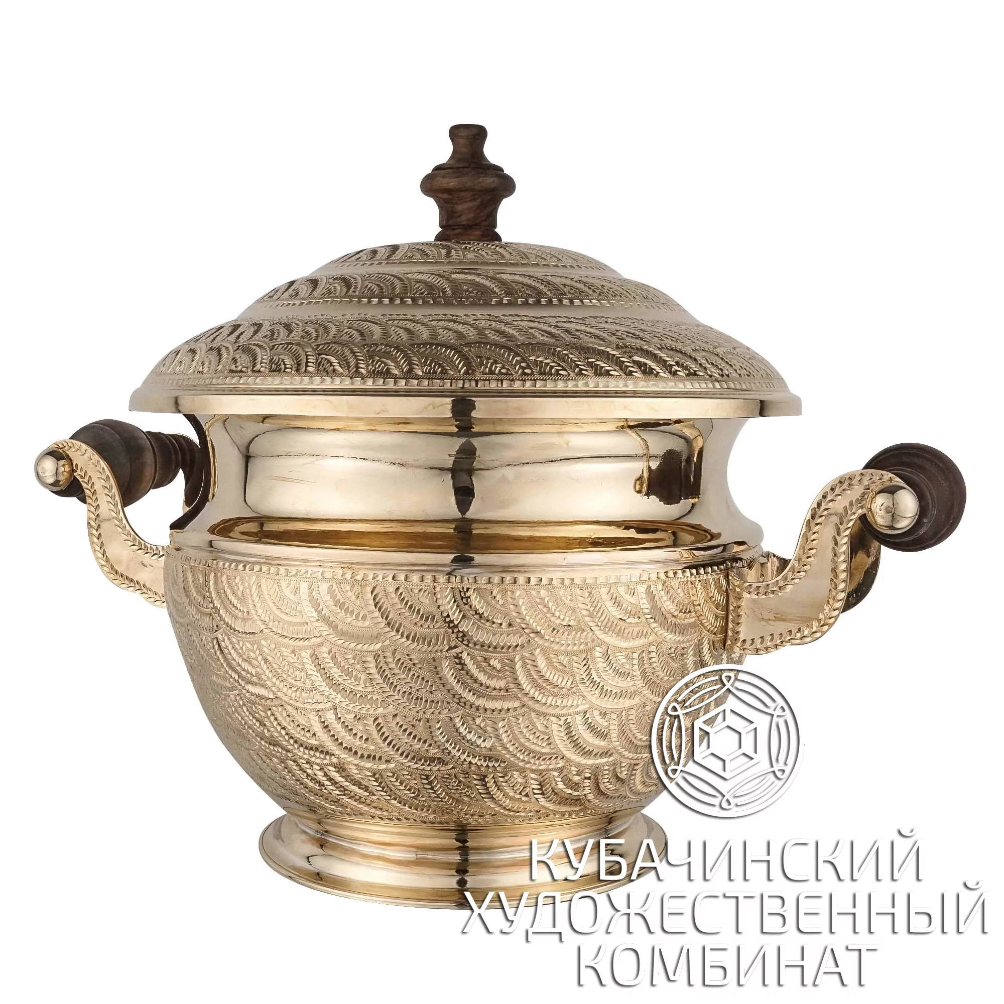 Супник из латуни
