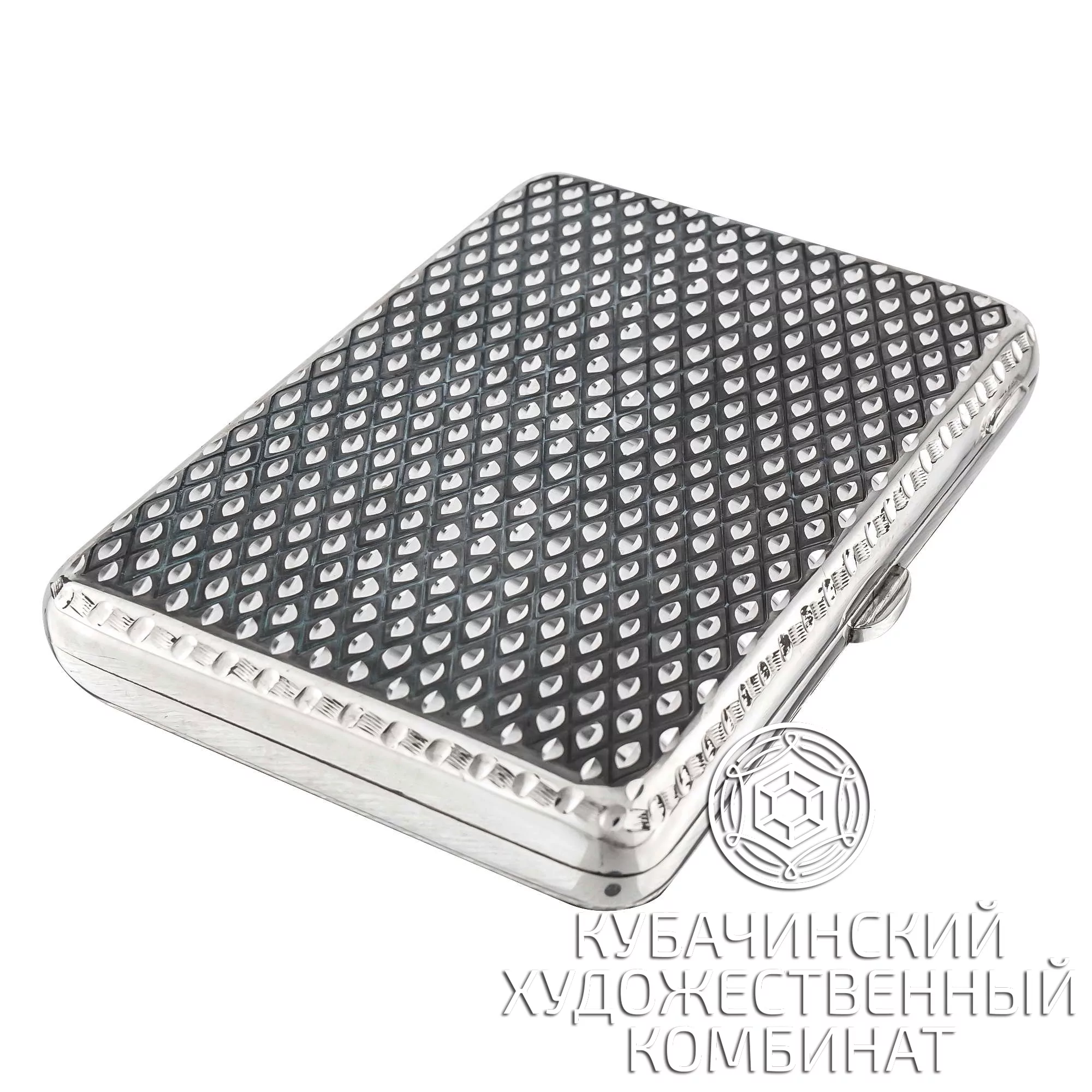 Портсигар из серебра