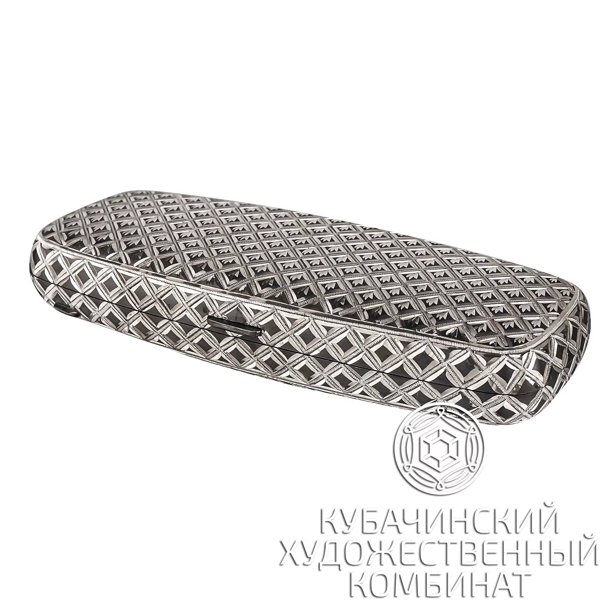 Футляр серебряный для очков