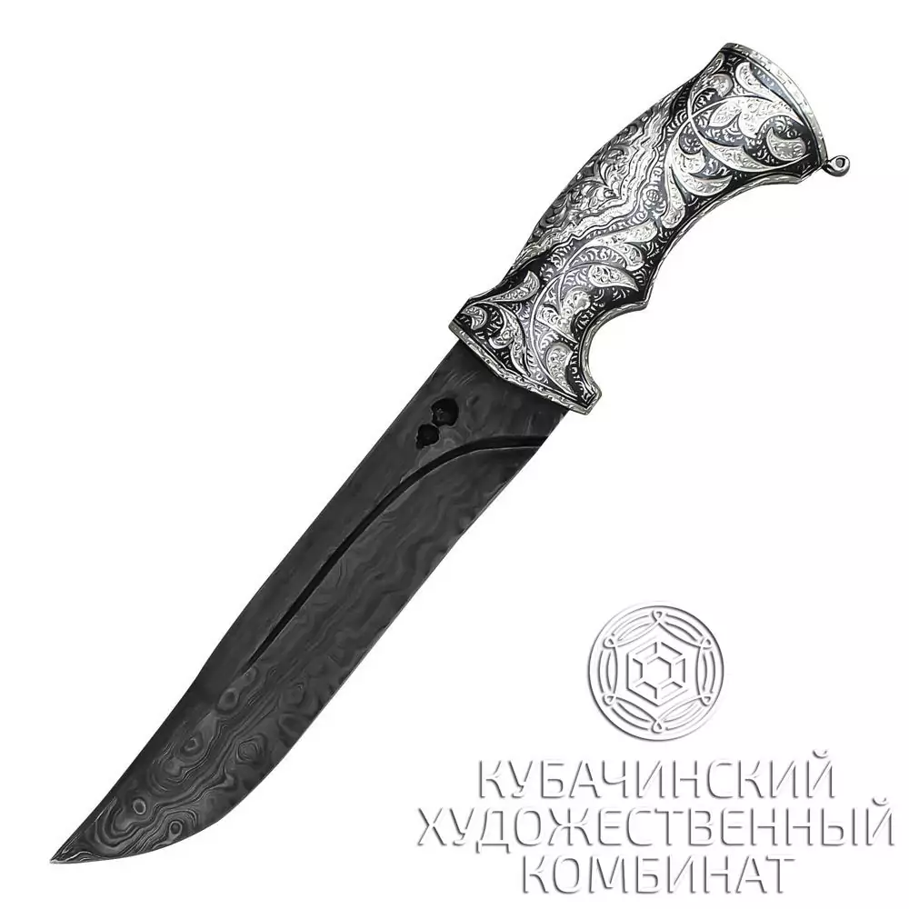 Нож из серебра