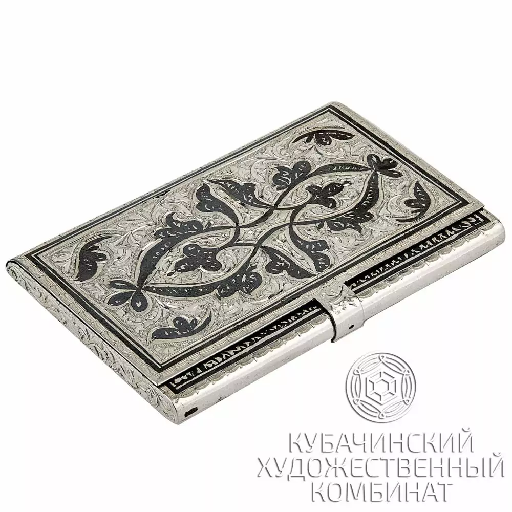 Серебряная визитница