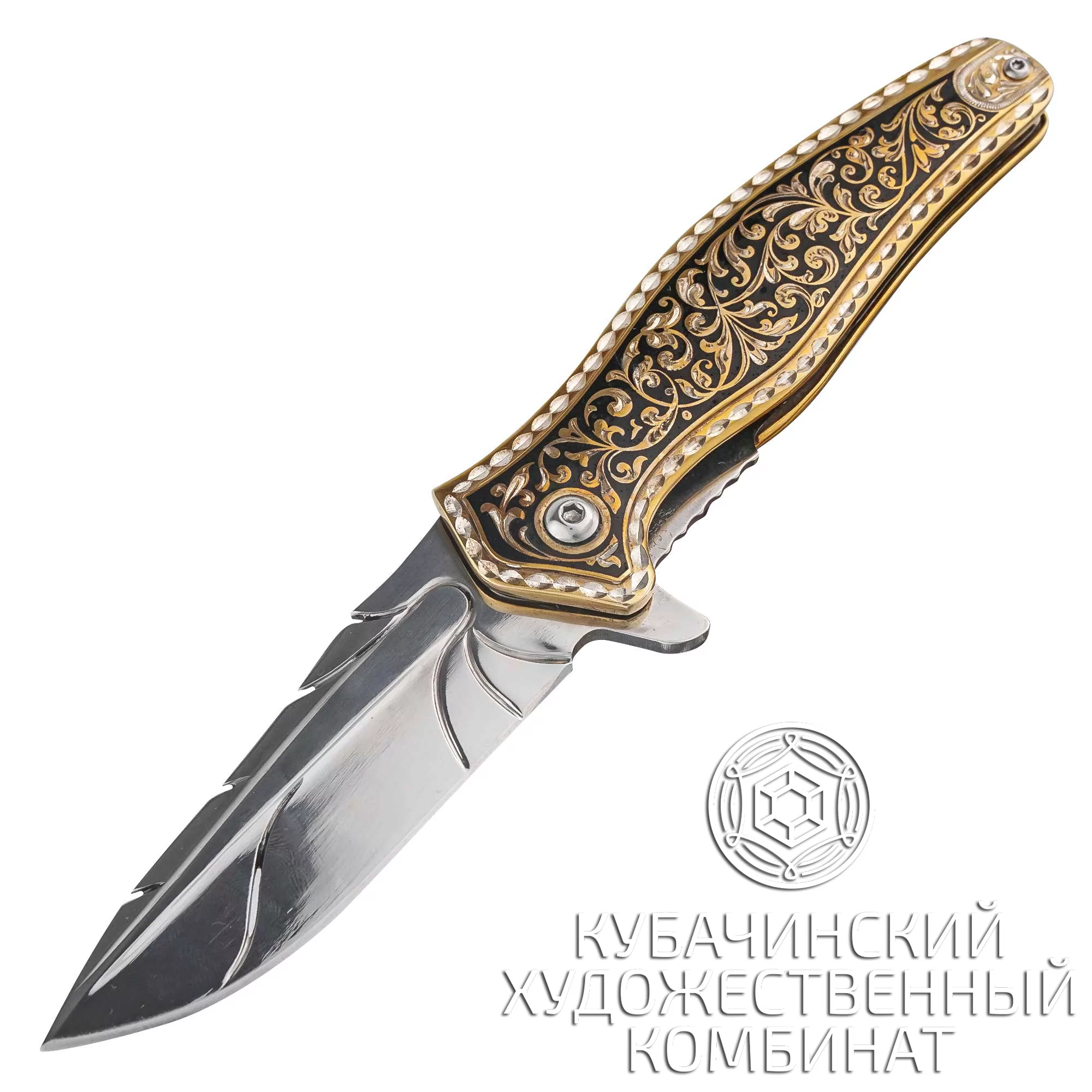 Нож из серебра