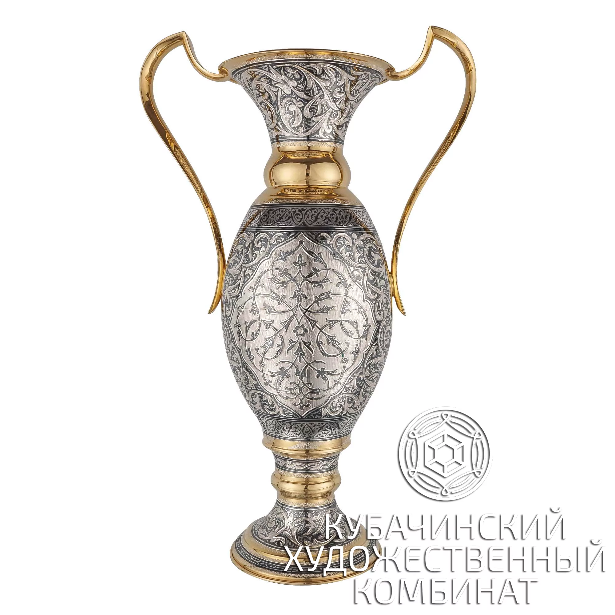 Ваза серебряная