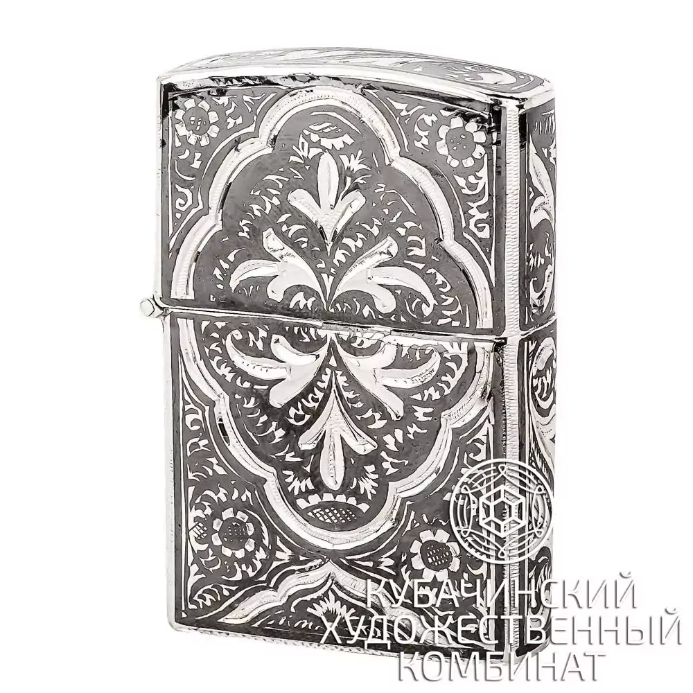 Зажигалка из серебра