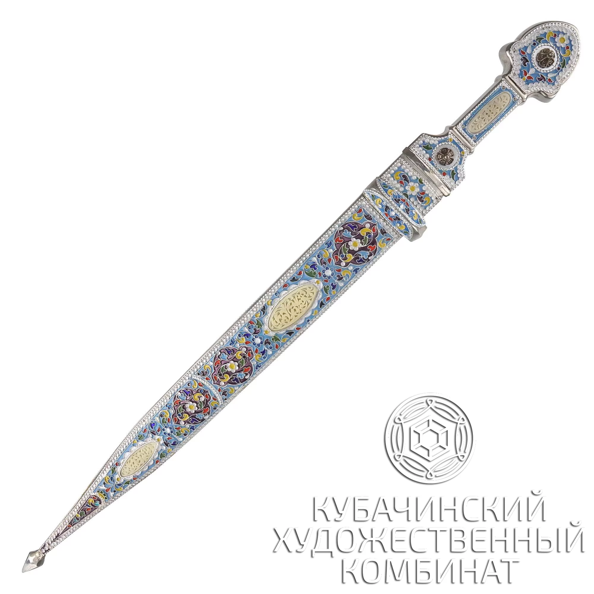 Кинжал из серебра