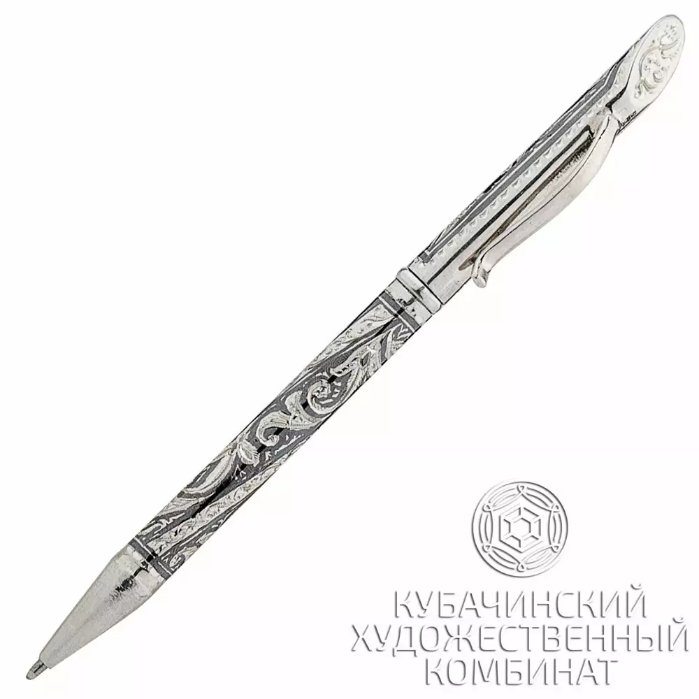 Ручка с чернью Кубачи