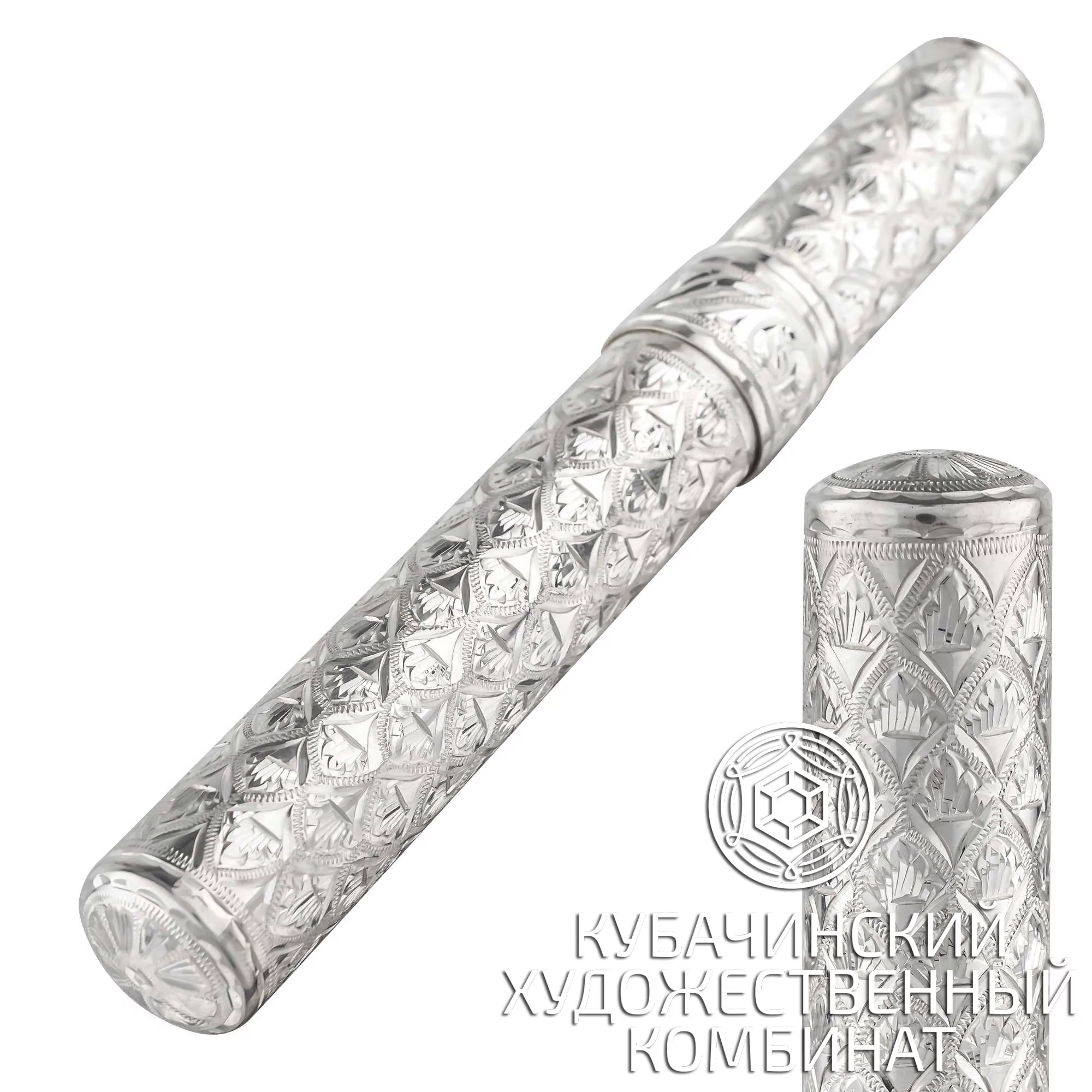 Сигарница из серебра