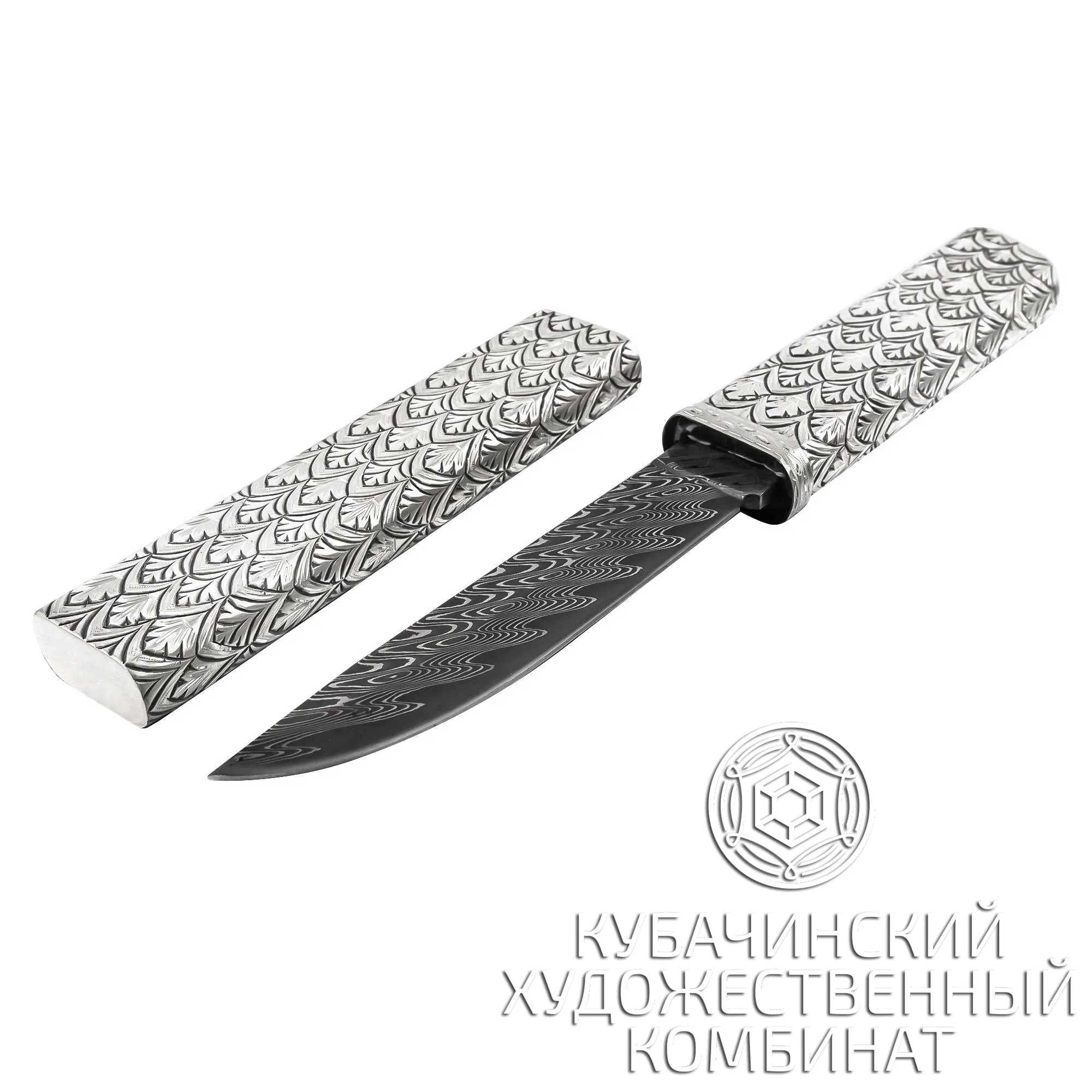 Нож из серебра