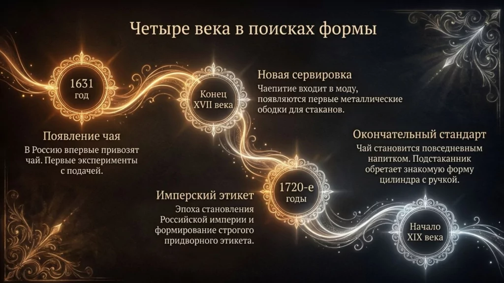 История подстаканника