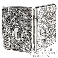 Портсигар из серебра 