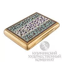 Портсигар из серебра