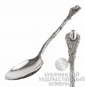 Ложка кофейная из серебра 925 пробы