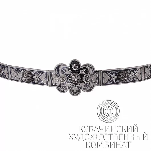 Женский пояс из серебра 