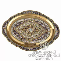 Поднос из серебра 