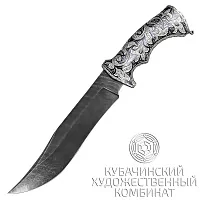 Нож серебряный