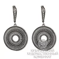 Серьги из серебра