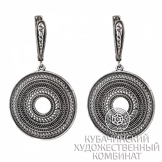 Серьги из серебра