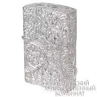 Зажигалка серебряная 