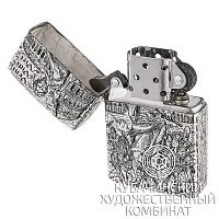 Зажигалка из серебра