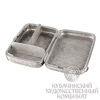 Таблетница из серебра