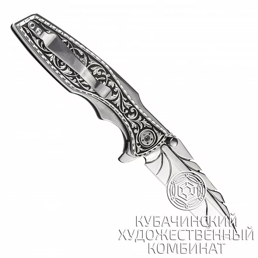 Нож из серебра