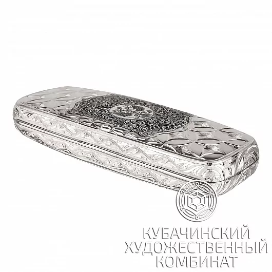 Футляр серебряный для очков