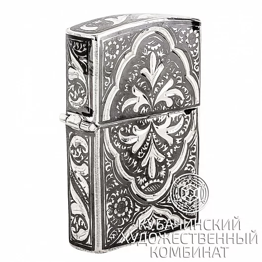 Зажигалка из серебра