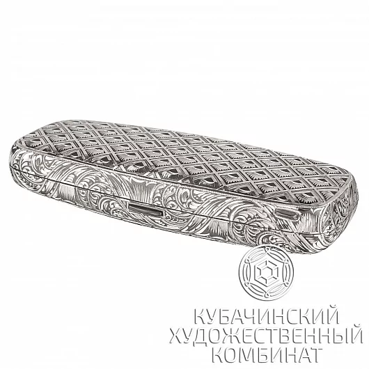 Футляр серебряный для очков