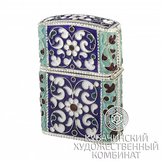 Зажигалка серебряная