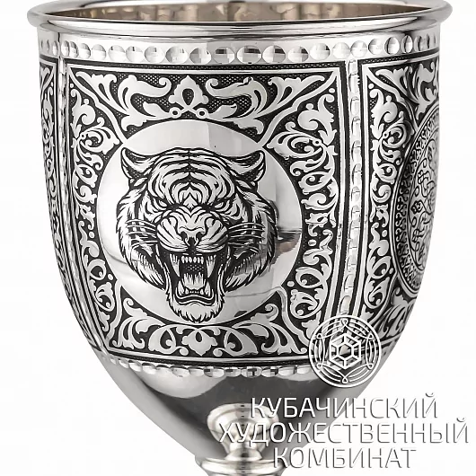 Фужер из серебра 925 пробы на 150 мл