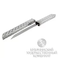 Нож из серебра